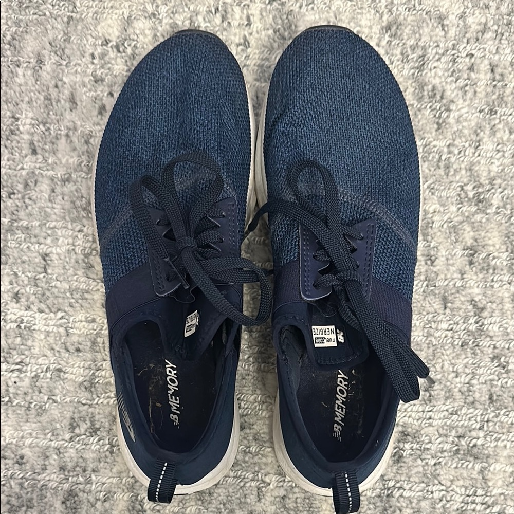Navy Blue New Balance Athletic Sneakers